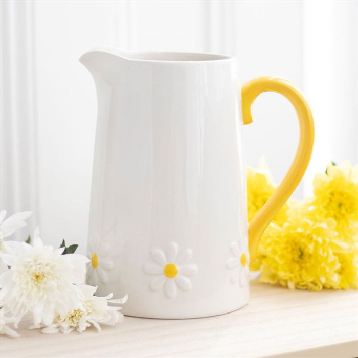 Daisy Ceramic Flower Jug - The Gift Cabin UK