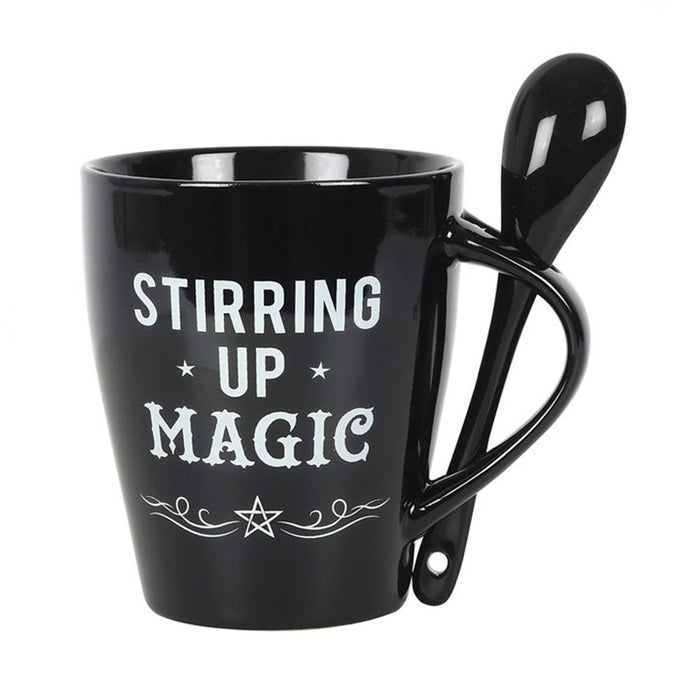 Stirring Up Magic Mug and Spoon Set - The Gift Cabin UK