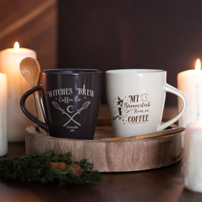 Witches Brew Coffee Co. Mug and Spoon Set - The Gift Cabin UK