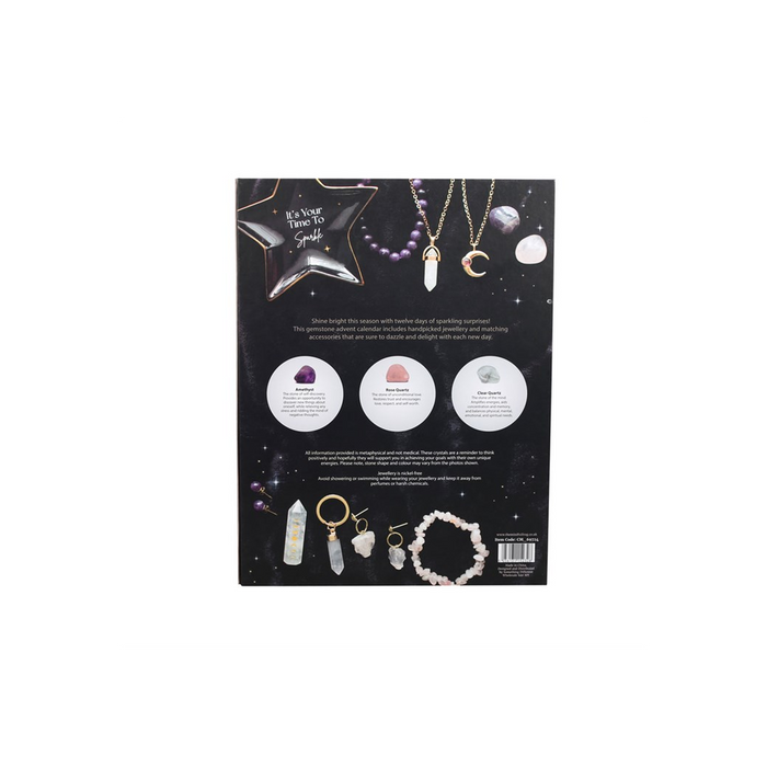 12-Day Crystal Jewellery Advent Calendar - The Gift Cabin UK