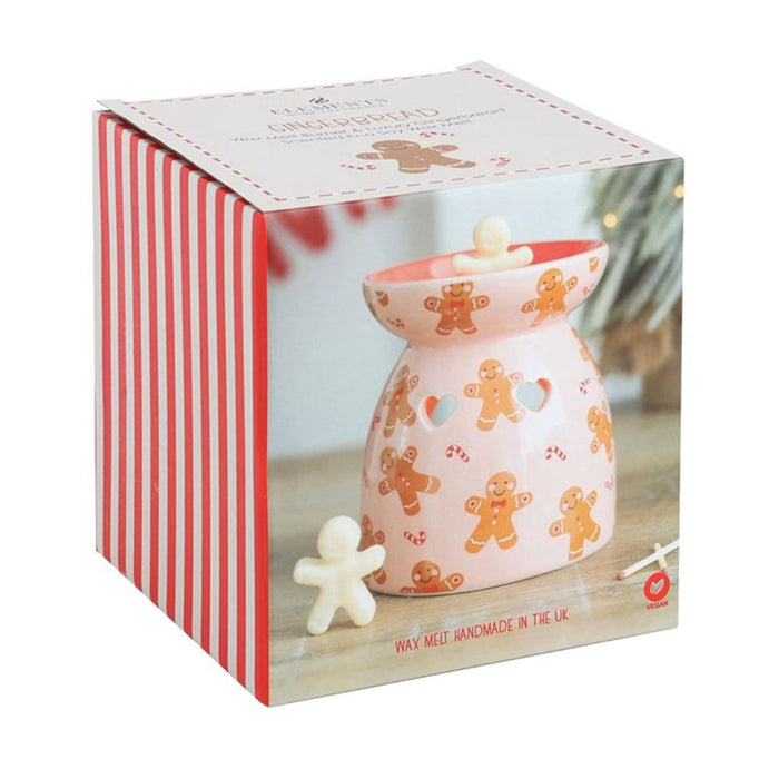 Gingerbread Wax Melt Burner Gift Set - The Gift Cabin UK