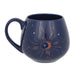 Blue Crescent Moon Rounded Mug - The Gift Cabin UK