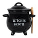 Witches Broth Cauldron Soup Bowl with Broom Spoon - The Gift Cabin UK