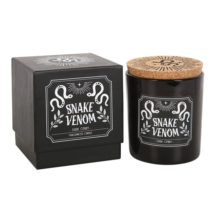 Snake Venom Dark Opium Candle - The Gift Cabin UK