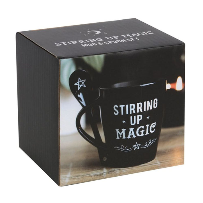 Stirring Up Magic Mug and Spoon Set - The Gift Cabin UK