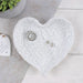 Glitter Heart Shaped Angel Wing Trinket Dish - The Gift Cabin UK