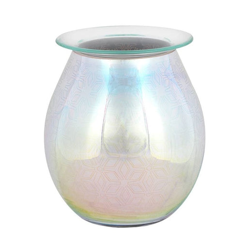 3D Geometric Flower Light Up Electric Oil Burner - The Gift Cabin UK