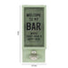 Green Garden Bar Bottle Opener Plaque - The Gift Cabin UK