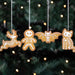 Set of 4 Creepy Skeleton Cookie Ornaments - The Gift Cabin UK