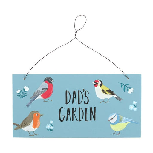 Dad's Garden British Garden Birds Sign - The Gift Cabin UK