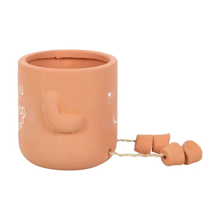 Thank You For Helping Me Grow Sitting Plant Pot Pal - The Gift Cabin UK