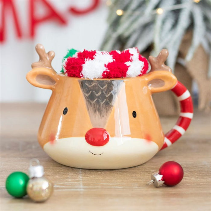 Reindeer Mug and Socks Set - The Gift Cabin UK