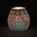 3D Geometric Flower Light Up Electric Oil Burner - The Gift Cabin UK