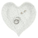 Glitter Heart Shaped Angel Wing Trinket Dish - The Gift Cabin UK