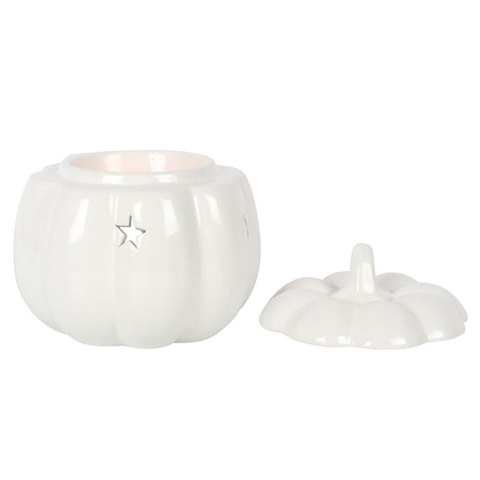 White Pumpkin Oil Burner - The Gift Cabin UK