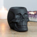 Black Skull Oil Burner - The Gift Cabin UK