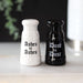 Ashes to Ashes Salt and Pepper Set - The Gift Cabin UK