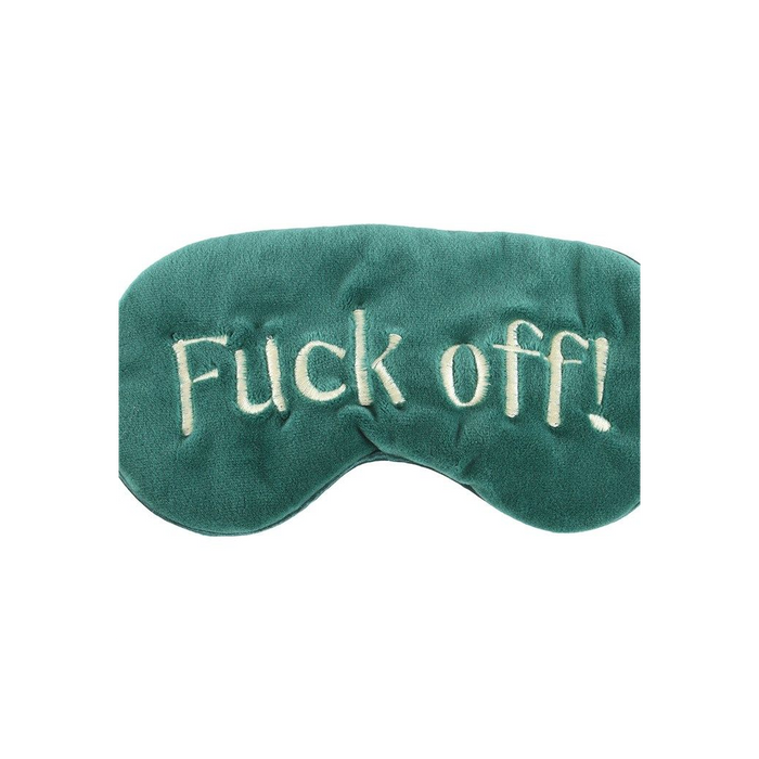 Sweary Velvet Sleep Mask