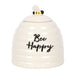 Bee Happy Ceramic Storage Jar - The Gift Cabin UK