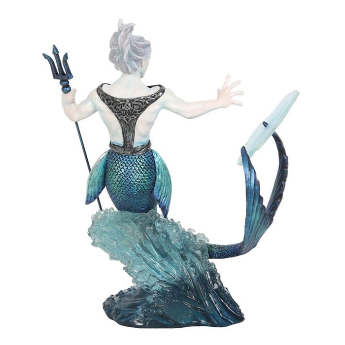 Water Elemental Wizard Figurine by Anne Stokes - The Gift Cabin UK