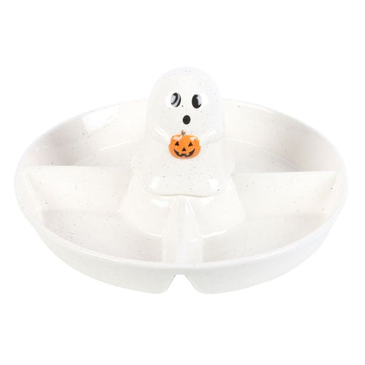 Ghost Chip & Dip Snack Dish - The Gift Cabin UK