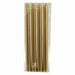 Set of 4 Gold Taper Candles - The Gift Cabin UK