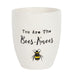 You Are the Bees Knees Ceramic Plant Pot - The Gift Cabin UK