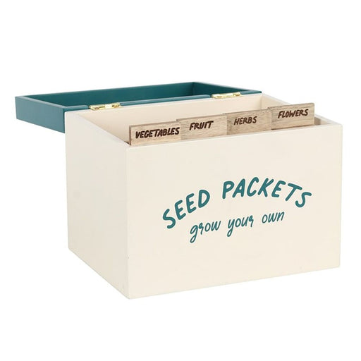 Seed Packet Storage Box - The Gift Cabin UK