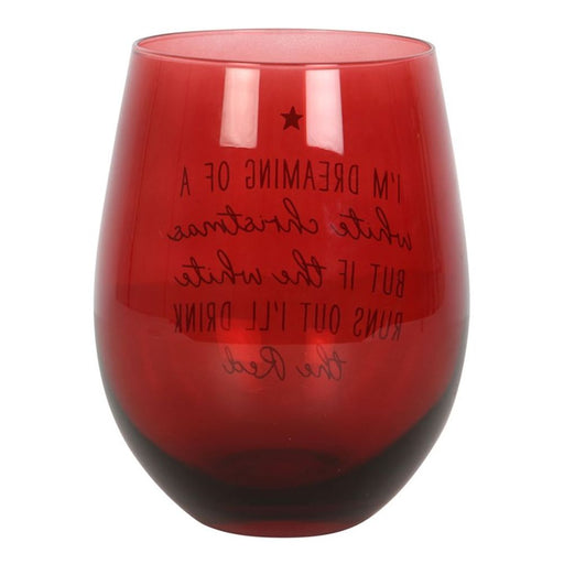 Dreaming of a White Christmas Stemless Glass - The Gift Cabin UK