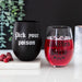 Witches Brew Stemless Wine Glass - The Gift Cabin UK