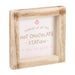 Hot Chocolate Station Wooden Frame Sign - The Gift Cabin UK