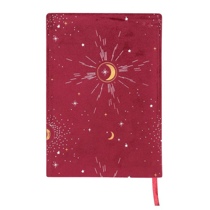 Fire Element Velvet A5 Notebook - The Gift Cabin UK