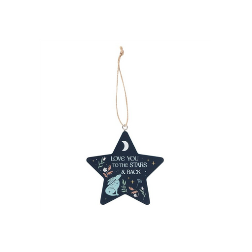 Love You to the Stars and Back Hare Hanging Decoration - The Gift Cabin UK