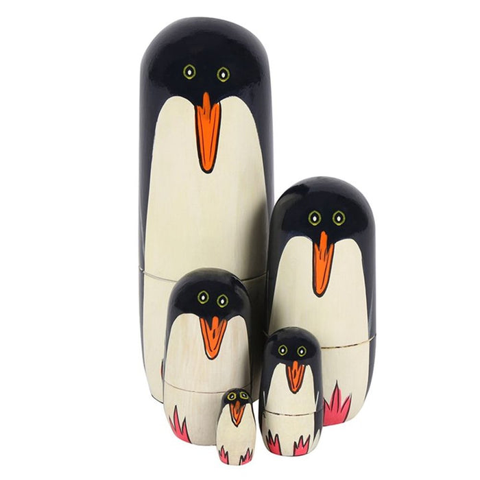 Penguin Russian Doll - The Gift Cabin UK