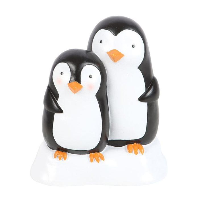 Snuggle Season Resin Penguin Ornament - The Gift Cabin UK