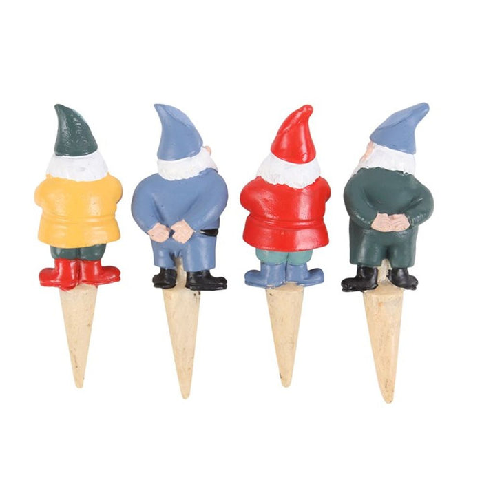 Set of 4 Mini Gnome Plant Pot Pals - The Gift Cabin UK