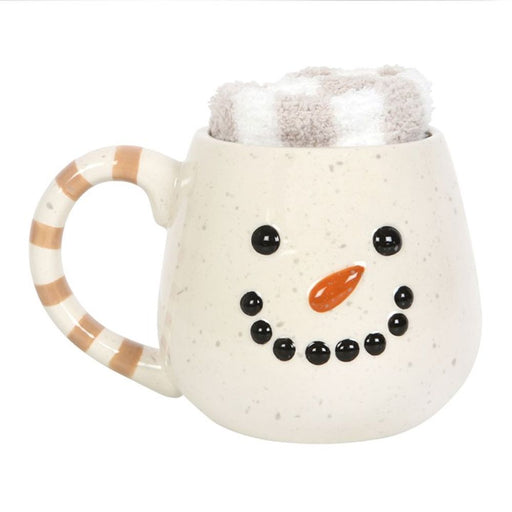 Snowman Mug and Socks Set - The Gift Cabin UK