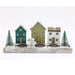 30cm Christmas House Triple Tealight Holder - The Gift Cabin UK