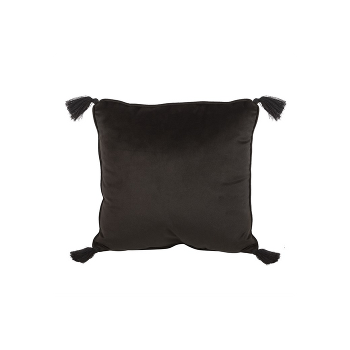 35cm Square Black Astrology Wheel Cushion - The Gift Cabin UK