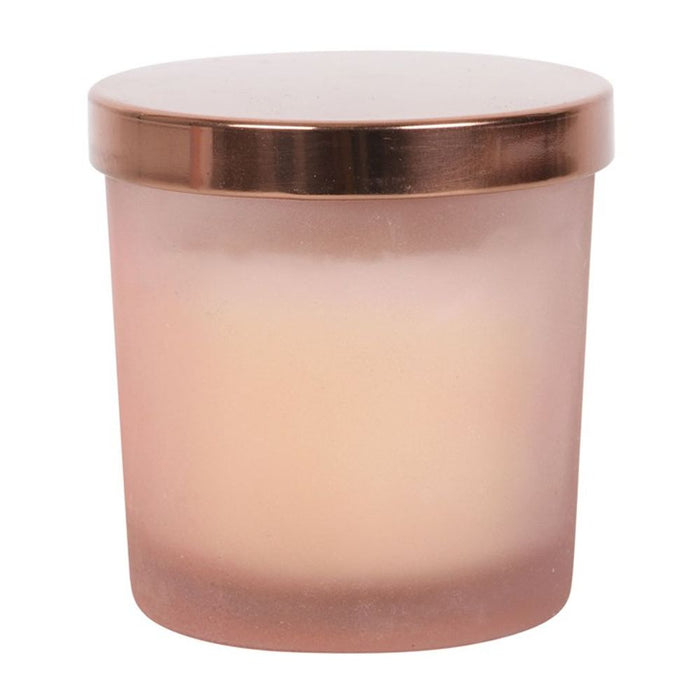 Gratitude Wild Rose Crystal Chip Candle - The Gift Cabin UK