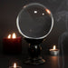 Large Clear Crystal Ball on Stand - The Gift Cabin UK