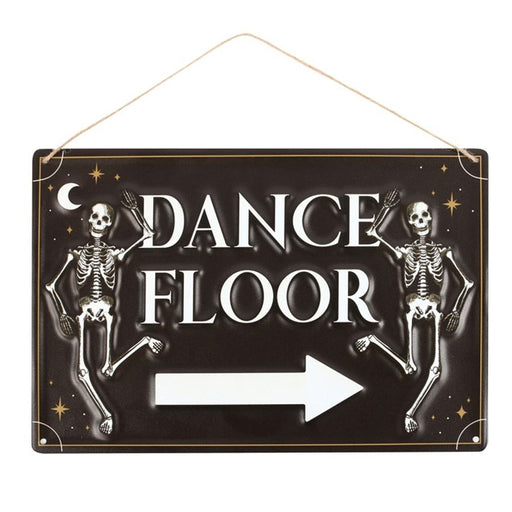 Dance Floor Hanging Metal Sign - The Gift Cabin UK