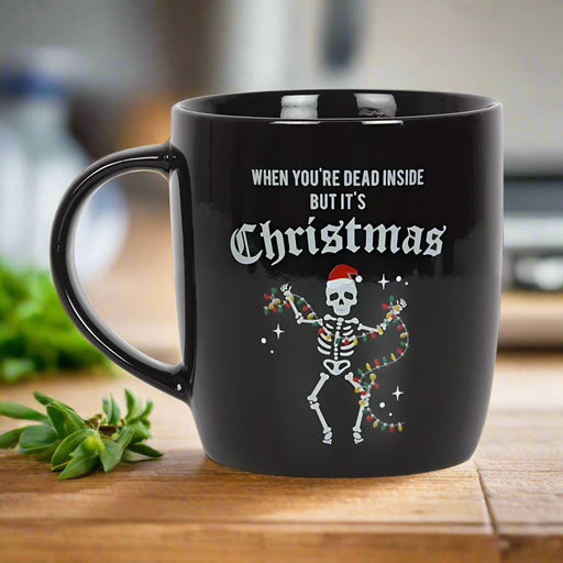 Dead Inside Ceramic Mug - The Gift Cabin UK