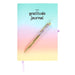 Multicoloured Gratitude Journal with Amethyst Pen - The Gift Cabin UK