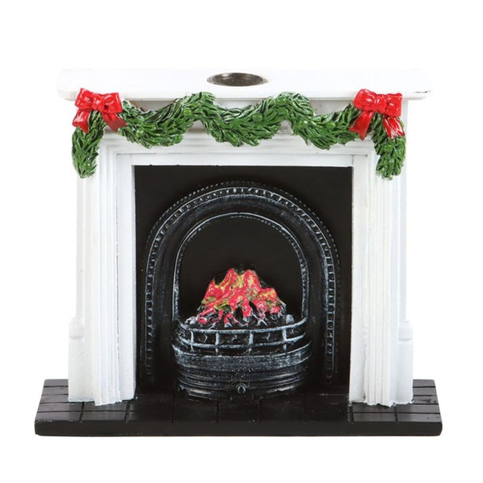 Christmas Fireplace Backflow Incense Burner - The Gift Cabin UK