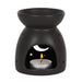 Black Mystical Moon Cut Out Oil Burner - The Gift Cabin UK