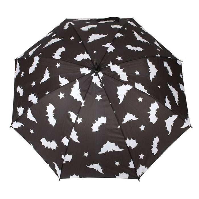 Bat Print Umbrella - The Gift Cabin UK