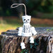 White Skeleton Terracotta Pot Man - The Gift Cabin UK