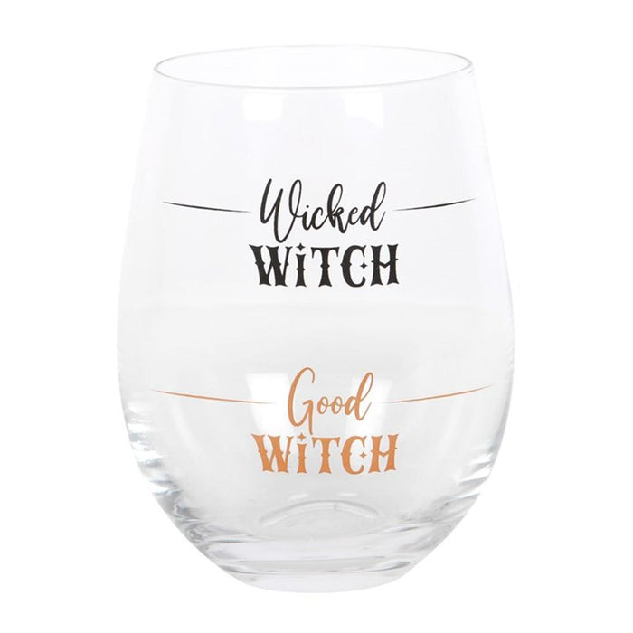 Wicked Witch Stemless Wine Glass - The Gift Cabin UK