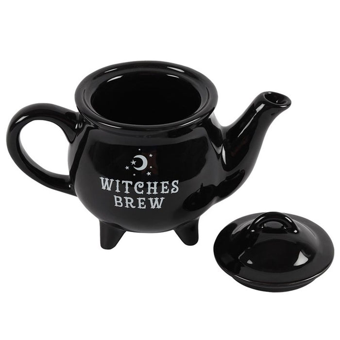 Witches Brew Black Ceramic Tea Pot - The Gift Cabin UK